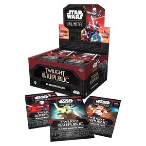 Star Wars: Unlimited Twilight of the Republic Booster Display (24 Packs)